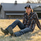 Lazy J Black Trucker Hat