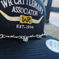 Barbed Wire Trucker Hat Chain
