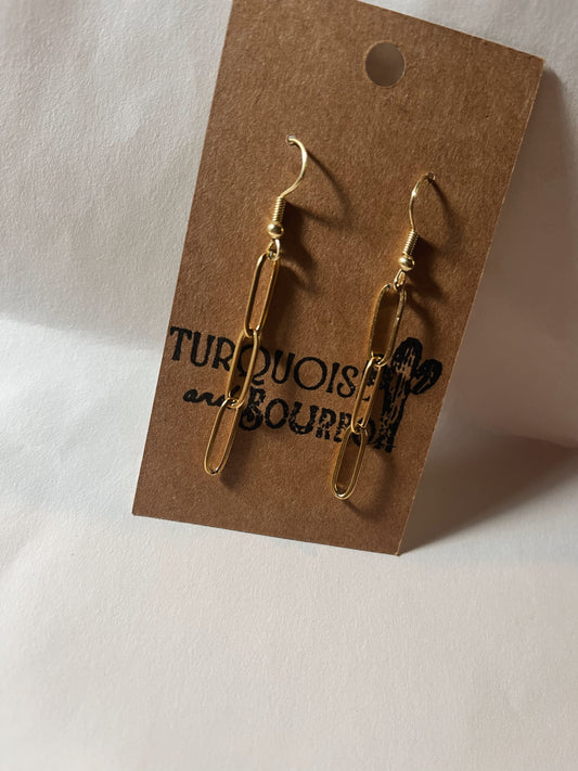 Boucles d'oreilles trombone