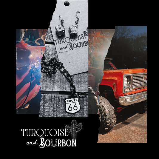 Collier Chaîne Route 66