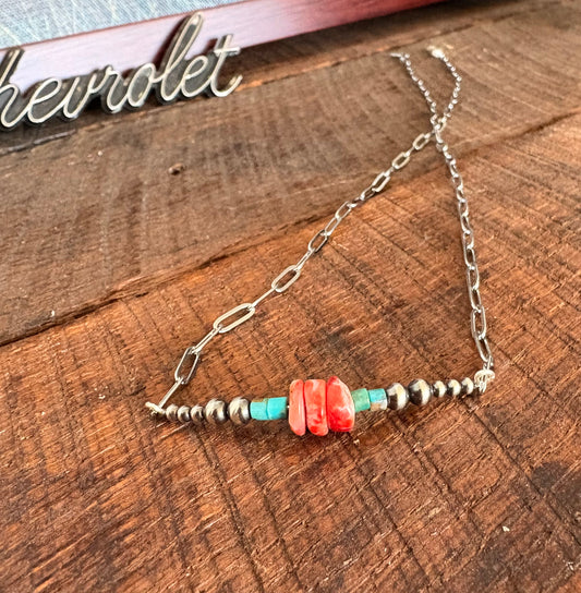 Macie Bar Necklace