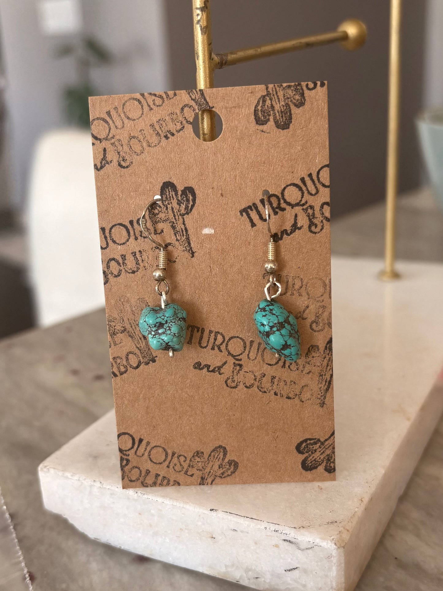 Turquoise Drop Earrings