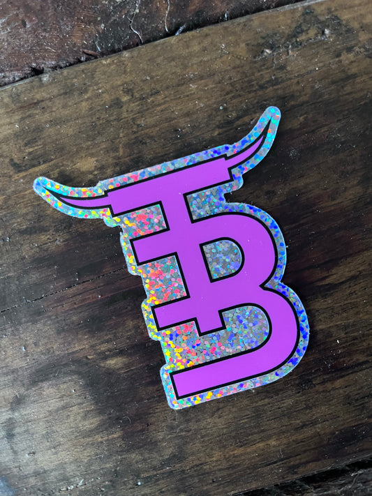 TB Brand Pink Sticker