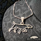 Pointer -  Stainless Steel Necklace and Pendant