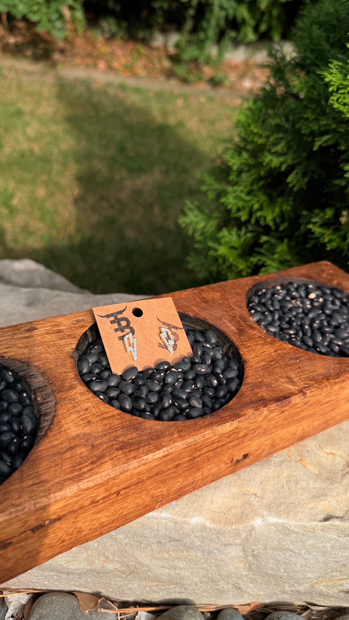 Silver Bolt Studs