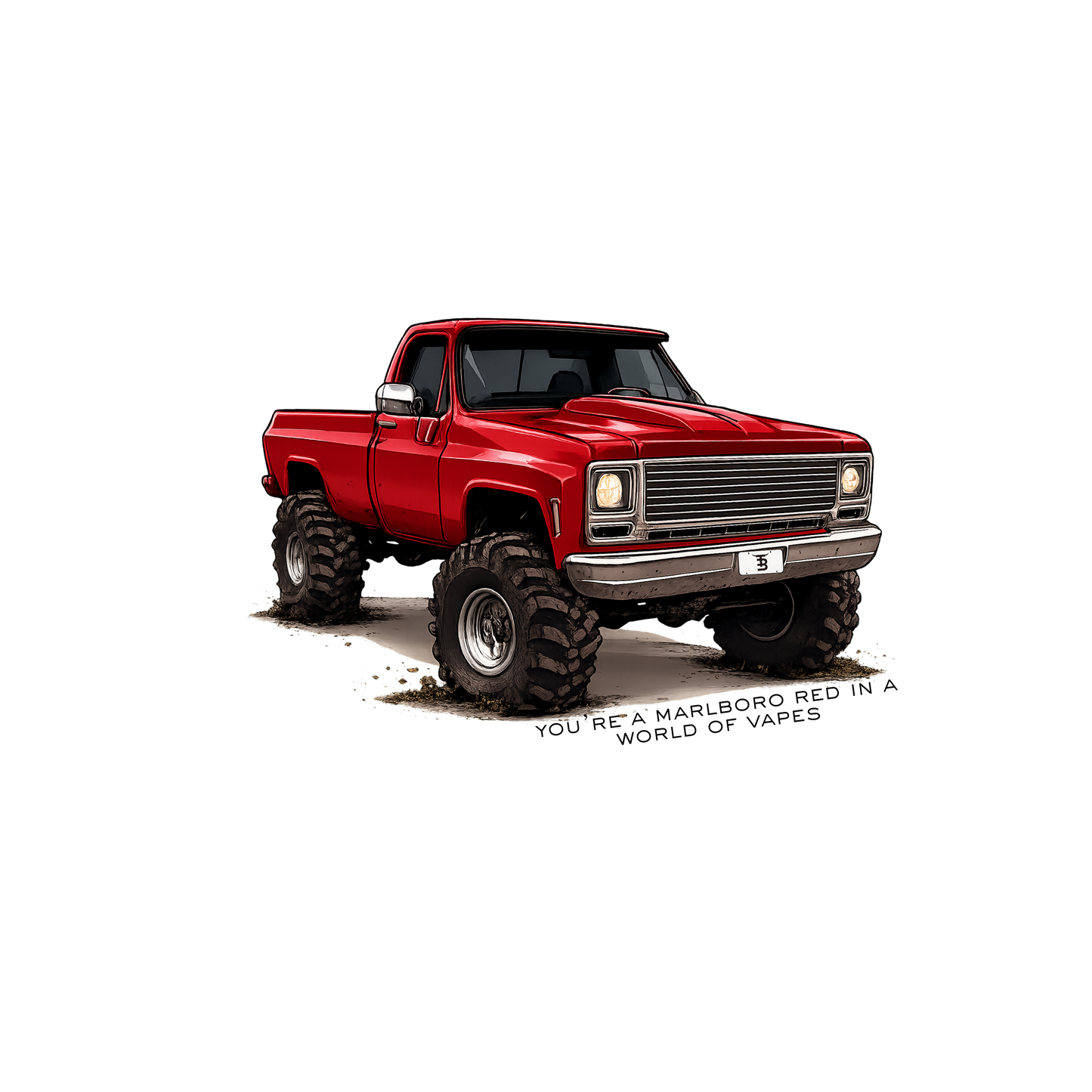 Square Body Sticker