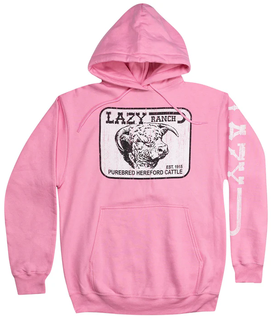 Lazy J Sweatshirt - Pink