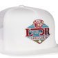 Lazy J White Trucker Hat