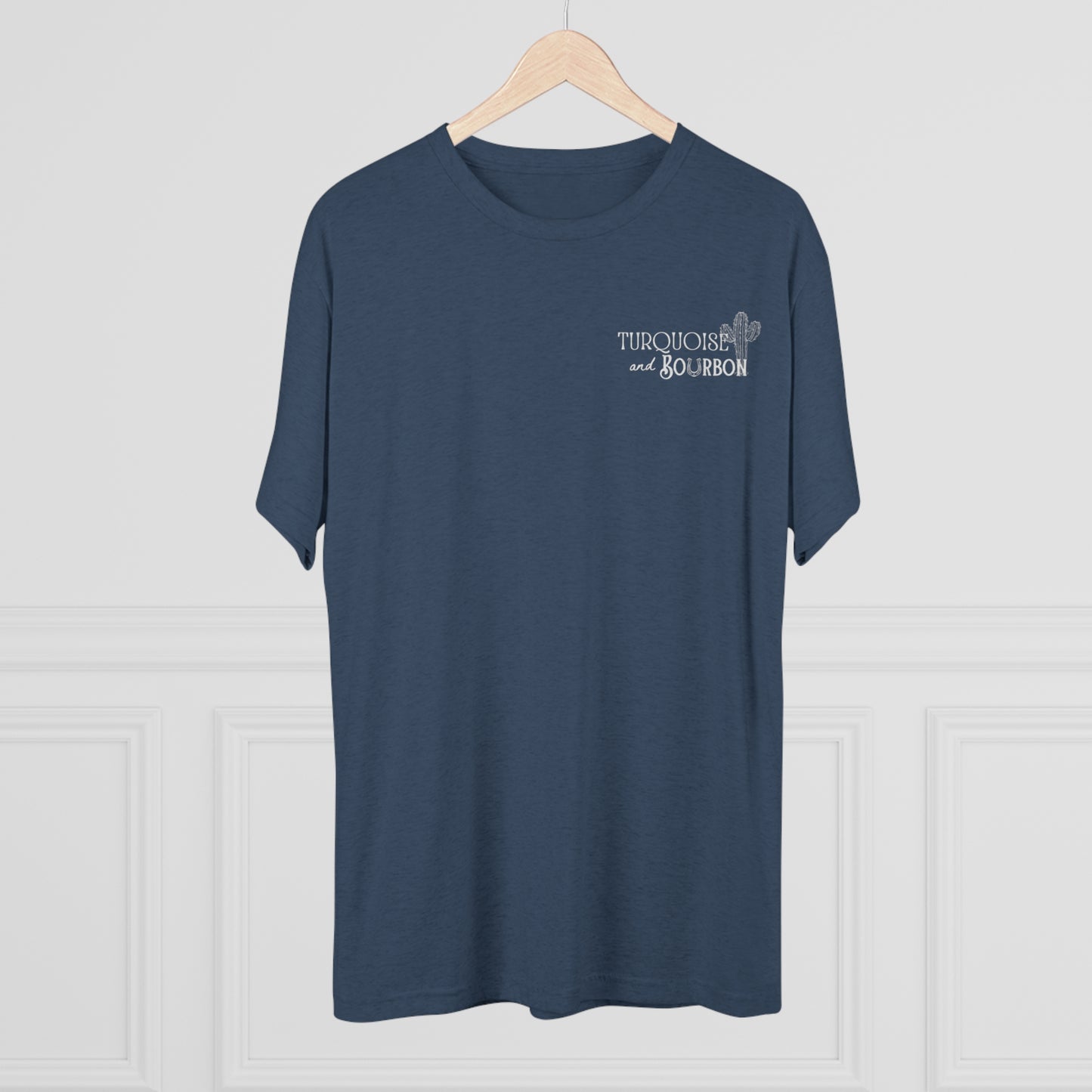 Turquoise and Bourbon Graphic Tee