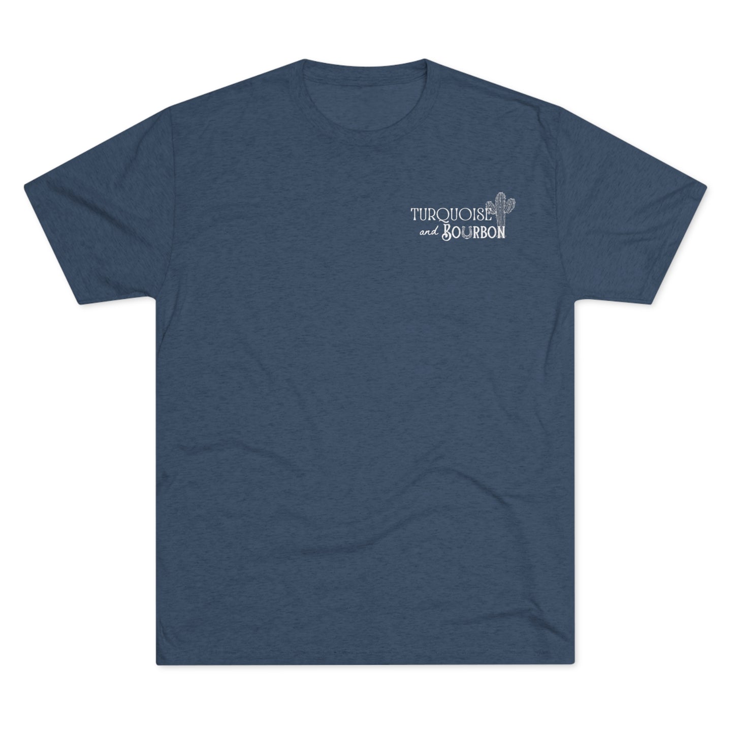 Turquoise and Bourbon Graphic Tee