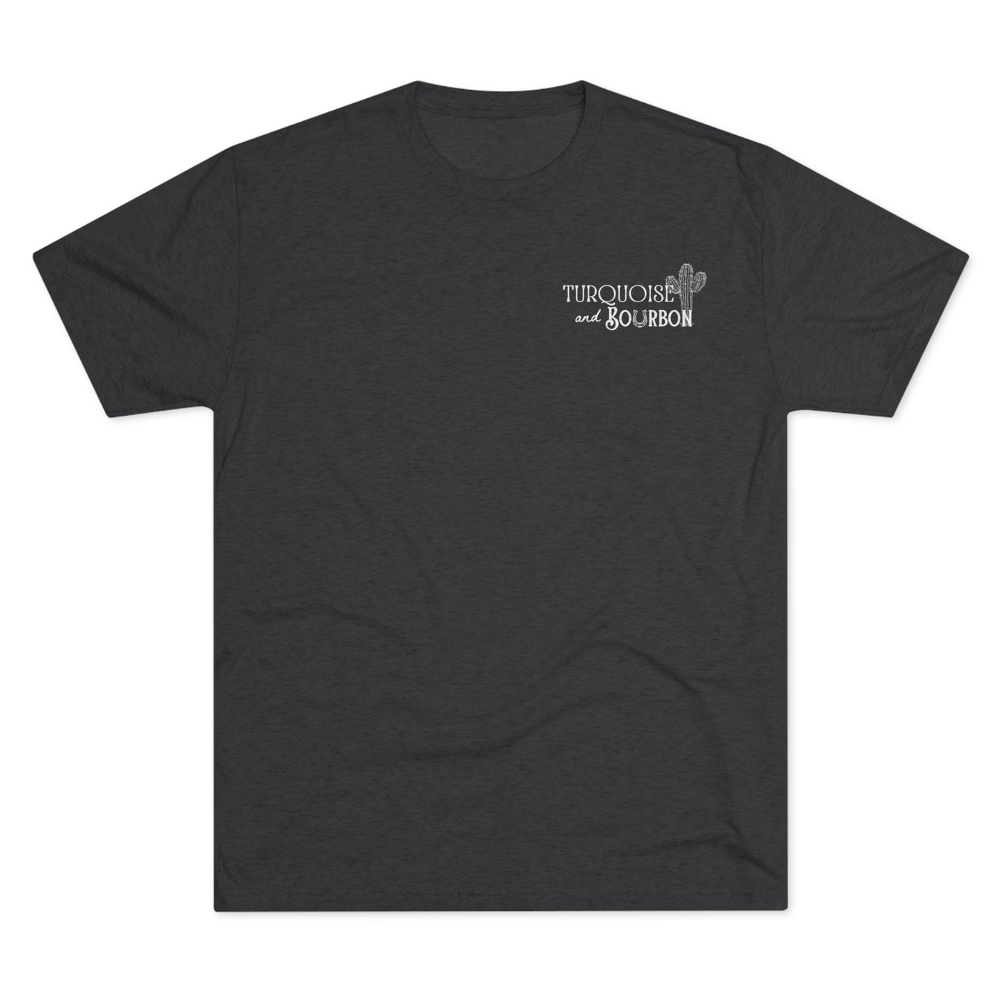 Turquoise and Bourbon Graphic Tee