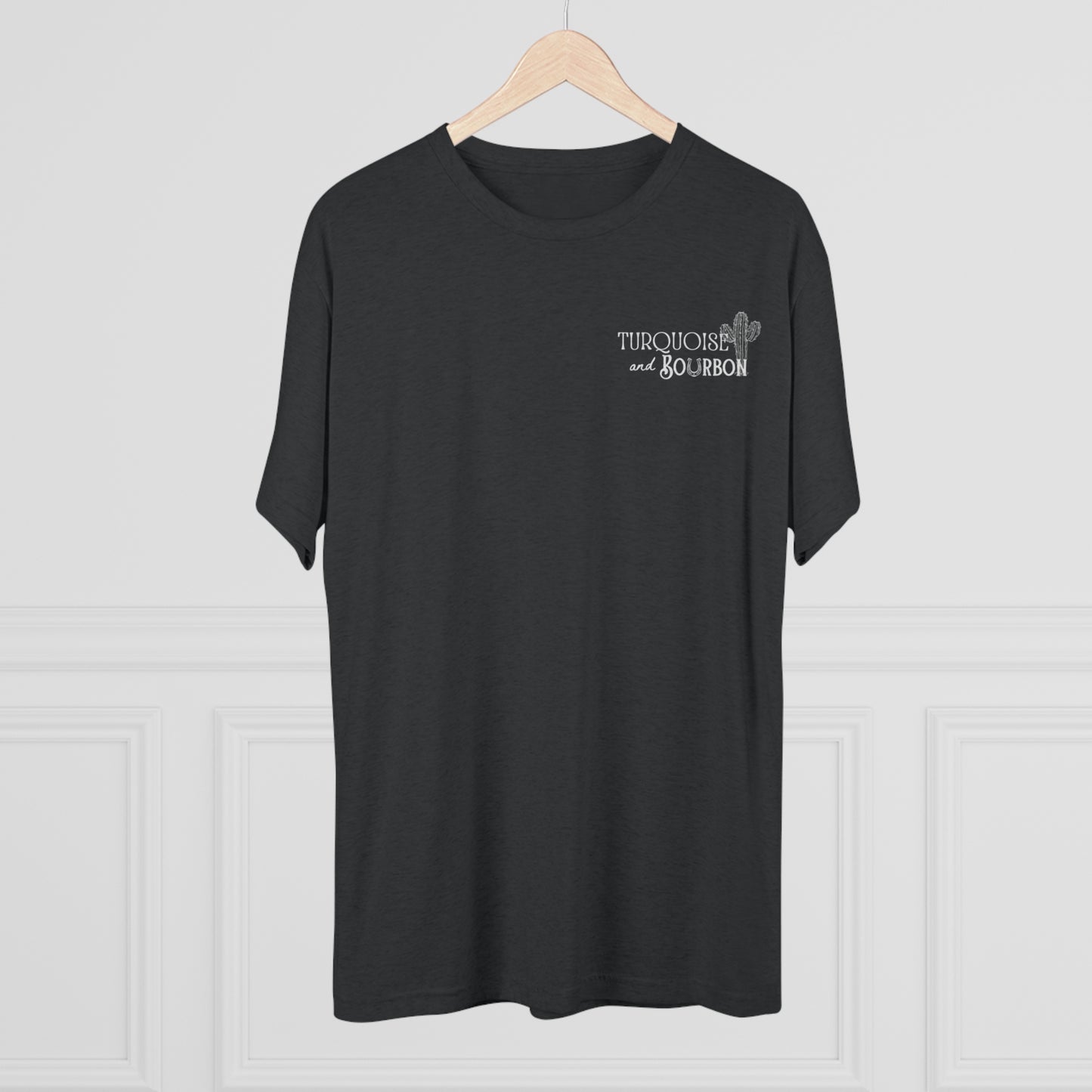 Turquoise and Bourbon Graphic Tee